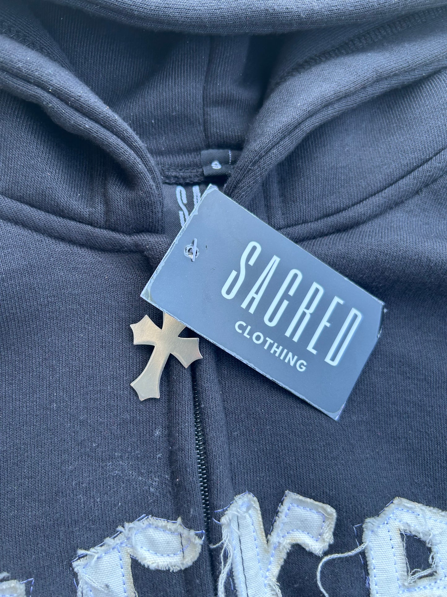 Black ¨Soldier¨ Zip Up