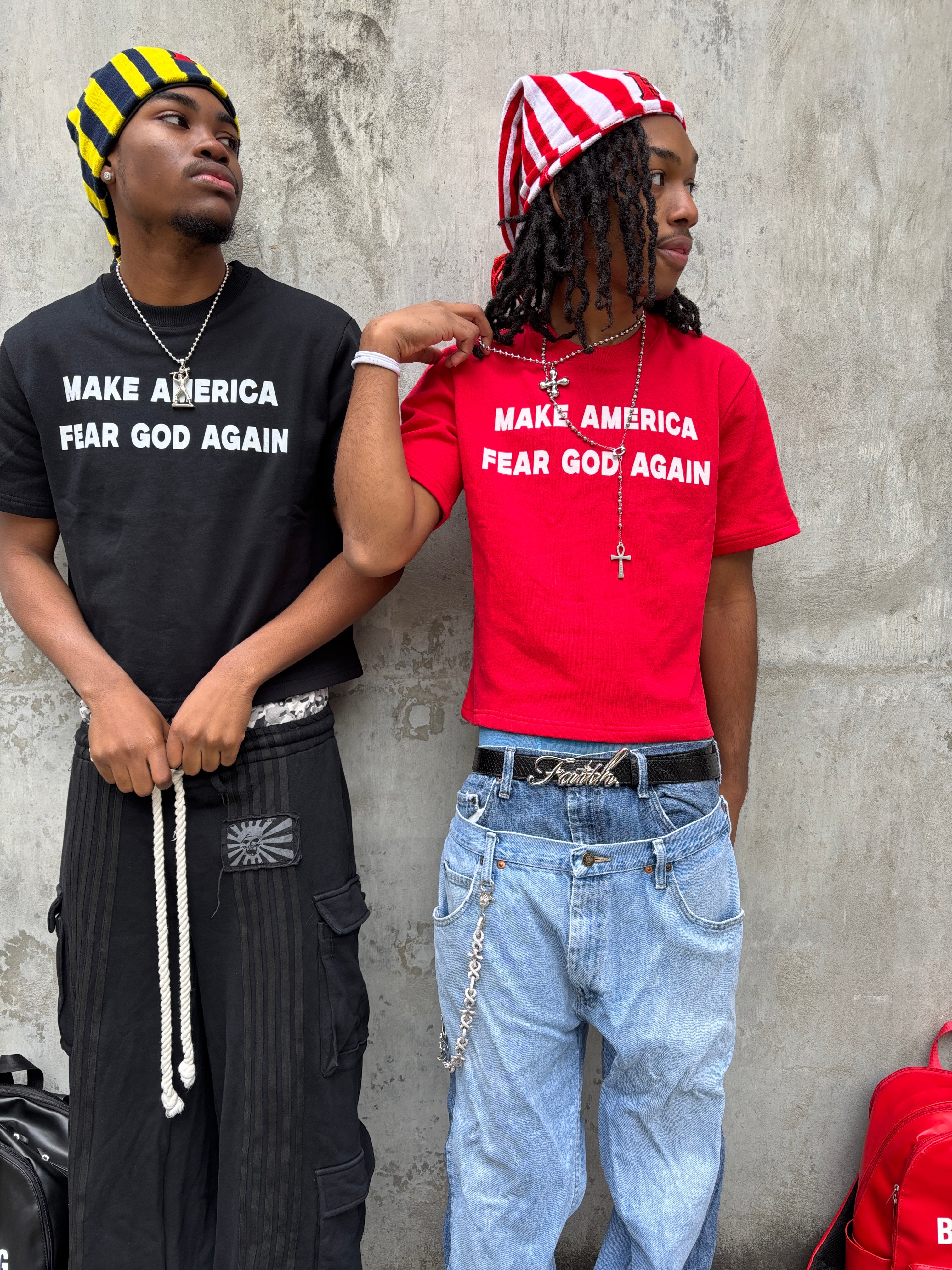 "MAFGA" Black Tee