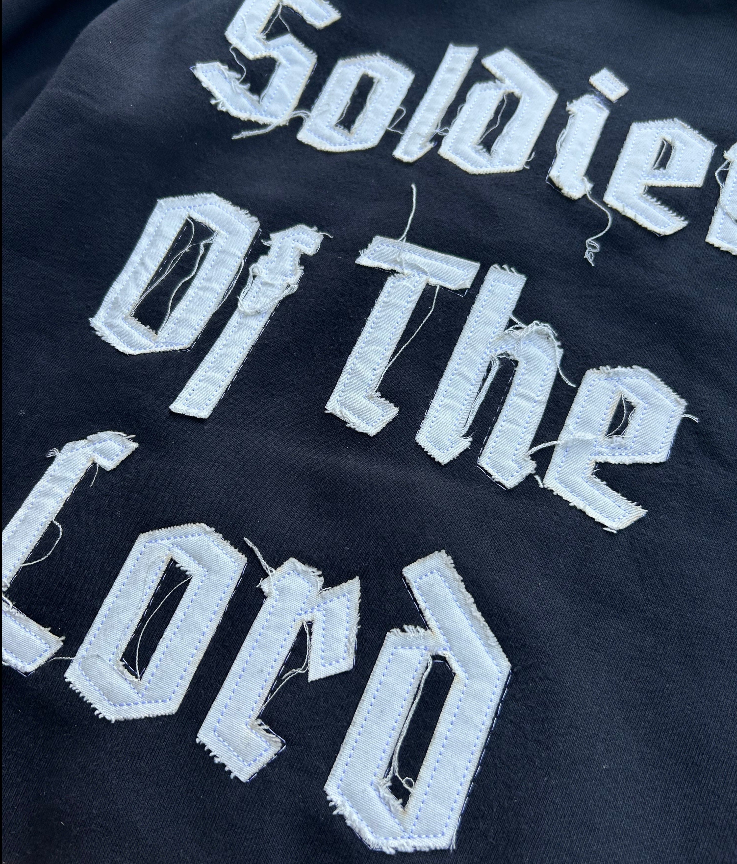 Black ¨Soldier¨ Zip Up