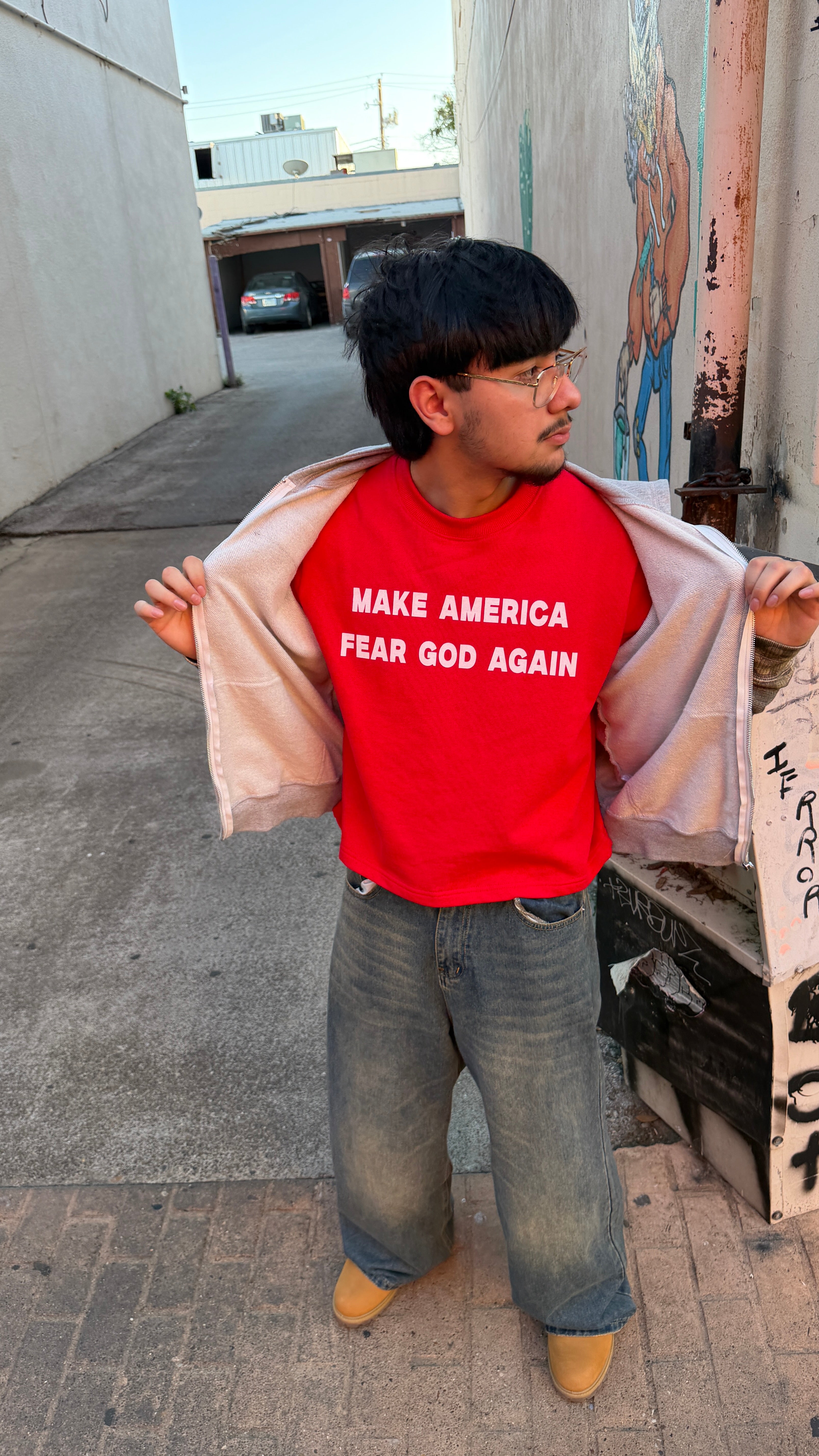 "MAFGA" Red Tee