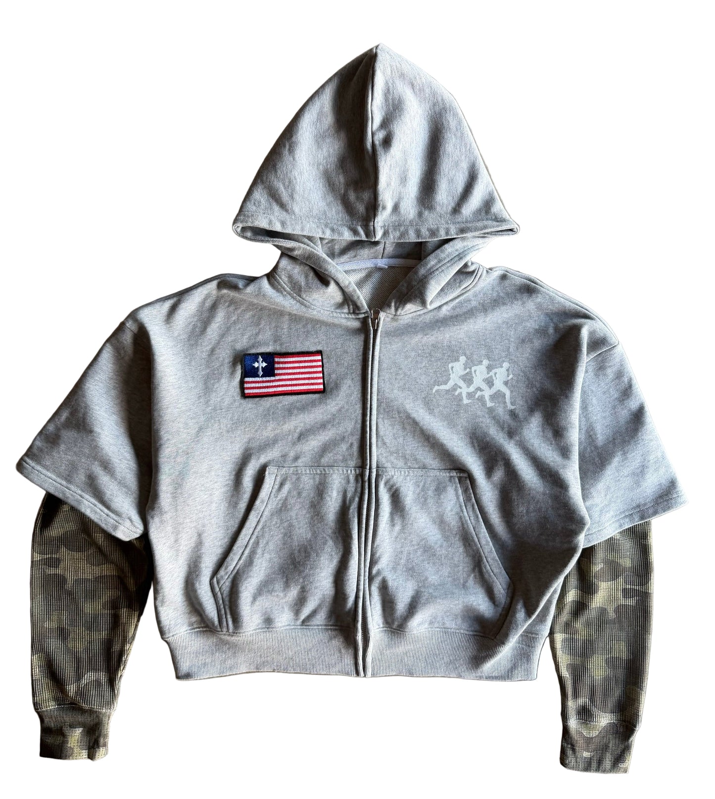 “SACRED Soldier” Thermal Sleeved Zipup