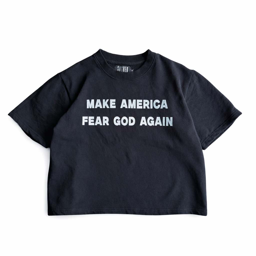 "MAFGA" Black Tee